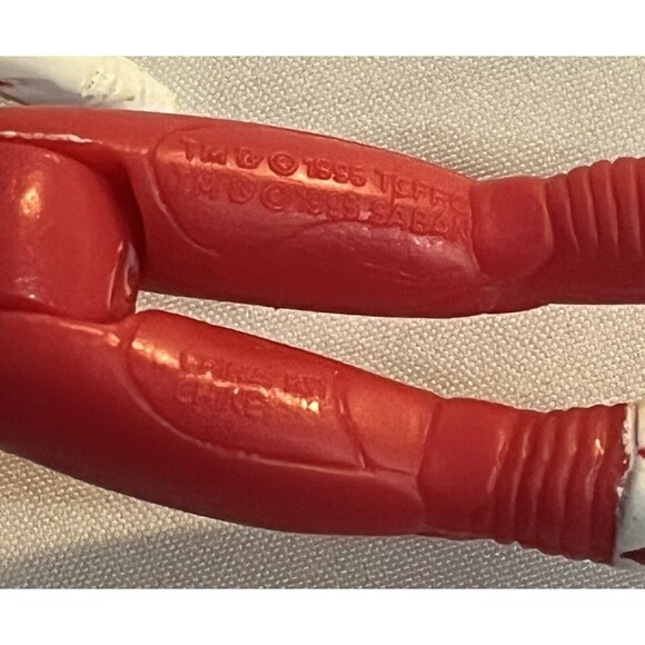 Vintage 1995 Saban Red Power Ranger 4 Inch Action Figure Toy Rangers - Picture 6 of 6